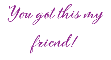 You got this my friend!